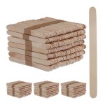 Bton de glace en bois 2000 pices btonnets bricoler diy dco h x l : 115 x 1 cm nature