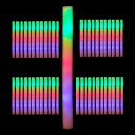 Relaxdays bâton lumineux led en lot de 48 bâtonnets clignotants en mousse 3 modes avec piles fêtes festivals ... Relaxdays bâton lumineux led en lot de 48 bâtonnets clignotants en mousse 3 modes avec piles fêtes festivals ...