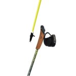 B�ton de marche nordique guidetti vdf ut100 - jaune - 130 cm