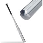 Relaxdays batte de baseball bton de softball lger poigne antidrapante 34 pouces / 86 cm argent