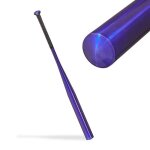 Relaxdays batte de baseball en aluminium 34 pouces / 86 cm manche antidrapant accessoire en aluminium ...