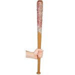 Batte de baseball ensanglantée factice - ptit clown - ref / 54761 - halloween - 73cm en plastique Batte de baseball ensanglantée factice - ptit clown - ref / 54761 - halloween - 73cm en plastique