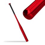 Relaxdays batte de baseball en aluminium 34 pouces / 86 cm manche antidrapant accessoire en aluminium ...