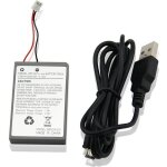 Batterie pour manette ps4 dualshock 4 v1 - 2000 mah + câble usb ? modèle lip1522 3. 7v ? compatible cuh ... Batterie pour manette ps4 dualshock 4 v1 - 2000 mah + câble usb ? modèle lip1522 3. 7v ? compatible cuh ...