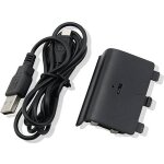 Batterie 2400 mah + c�ble chargeur usb pour manette sans fil xbox one - genca - 030 - stra�e game