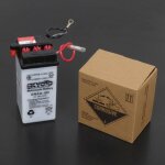 Batterie 6v 4ah kyoto 6n4a - 4d moto yamaha 50 dt m 1978 � 1980