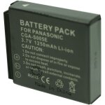 Batterie appareil photo pour panasonic lumix cga - s005