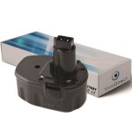 Batterie pour black et decker cd1200k perceuse sans fil 3300mah 12v