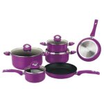 Batterie de cuisine effet pierre 10 pices royalty line