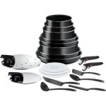 Batterie de cuisine - tefal - ingenio - 20 pices - revtement antiadhsif - empilable - fabriqu en ...