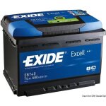 Batterie exide excell pour d�marrage 50 ah - osculati