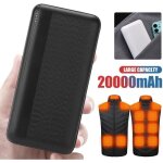 Batterie externe - qingque - 20000mah - 2 ports sortie 5v / 2a - pour veste chauffante et t�l�phone portable ...