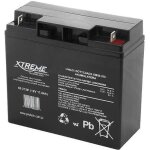 Batterie gel rechargeable 12v 17ah - xtreme - sans entretien - sans fuite