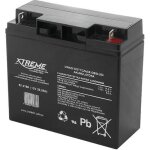 Batterie gel rechargeable 12v 20ah - xtreme - sans entretien sans fuite