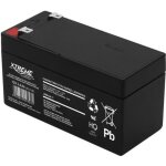 Batterie gel rechargeable 12v 3. 4ah sans entretien - xtreme - dure de vie 5 ans - dimensions compactes ...