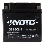 Batterie - kyoto - gb16cl - b - 12v - plomb - haute performance sans entretien