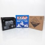 Batterie kyoto pour quad tgb 400 target 4x4 2008 � 2010 ytx20l - bs / 12v 18ah