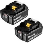 Lot de 2 batteries 18v li - ion lxt 30 ah - makita bl1830bx2