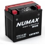 Batterie moto numax premium agm ytx14 - bs 12v 12ah 200a