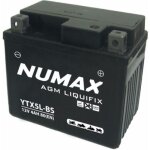 Batterie moto numax premium agm yt5lbs 12v 5ah 70a