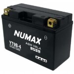Batterie moto numax premium agm yt9b - 4 12v 8ah 120a