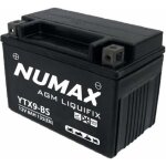 Batterie moto numax agm scell�e ntx9 - bs / ytx9 - bs sla - 12v 8ah 135a(en)