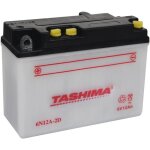Batterie moto - tashima - 6n12a - 2d - plomb - 6v - 12ah Batterie moto - tashima - 6n12a - 2d - plomb - 6v - 12ah