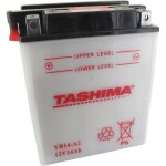 Batterie moto - tashima - yb14 - a2 - 12v - 14ah - compatible avec plusieurs modles