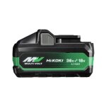Batterie multivolt hikoki bsl36b18x - 18v 8ah / 36v 4ah - 380084 indicateur de charge