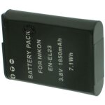 Batterie appareil photo pour nikon en - el23