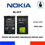 Batterie originale nokia bl - 5ct 1050mah 37v 39wh oem classic 3720 / 6303 / 6303i / 6730 5220 xpressmusic ...