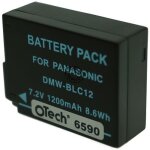 Batterie appareil photo pour panasonic dmw - blc12