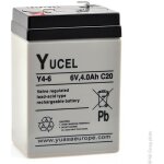 Yucel - batterie plomb agm yucel y4 - 6 6v 4ah f4. 8 - yucel
