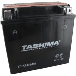 Batterie plomb �tanche tashima ytx14hbs 12 volts 12a sans entretien greenstar