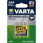 Batterie rechargeable varta accu ready2use aaa ni - mh (4 - pack 1000 mah)