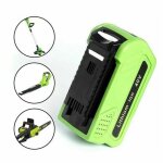 Batterie de remplacement - greenworks - g - max 40v - 60 ah - li - ion - compatible outils g - max