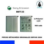 Batterie de remplacement sony ericsson bst - 33 bst33 origine 950mah 34wh 36v oem original genuine battery ... Batterie de remplacement sony ericsson bst - 33 bst33 origine 950mah 34wh 36v oem original genuine battery ...