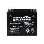 Batterie sla kyoto pour moto buell 1200 x1 lighting 1999 � 2002 ytx20l - bs / 12v 18ah