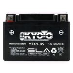 Batterie sla kyoto pour moto cagiva 650 raptor v - raptor 2001 � 2007 ytx9 - bs / 12v 8ah