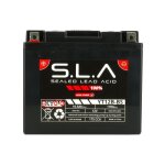 Batterie sla kyoto pour moto ducati 600 monster 2001 yt12b - bs sla / 12v 10ah