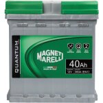 Batterie vehicule quantum energy batterie de voiture magneti marelli 40 ah 12 v 330 a en1 pour botier ...