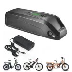 Batterie pour v�lo �lectrique 48v 13ah 624w haniwinner ha193 pour plenty / samebike sm - my26 / galaxy ...
