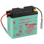 Batterie yuasa pour moto suzuki 90 rv 1973 à 1977 6n4b - 2a / 6v 4ah Batterie yuasa pour moto suzuki 90 rv 1973 à 1977 6n4b - 2a / 6v 4ah