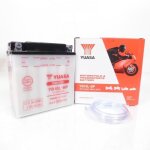 Batterie yuasa pour scooter piaggio 125 x8 2004 � 2007 yb10l - bp - 12v 11ah neuf