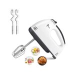 Batteur electrique cuisine mixeurs plongeants fouet manuellement 180w 7 vitesses avec 2 batteurs 2 crochets ...