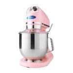 Batteur - m�langeur plan�taire 7l - rose pastel - 11 vitesses