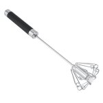 Batteur doeufs rotatif batteur manuel durable antirouille dacier inoxydable pour des ustensiles de cuisine ...