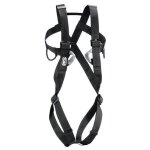 Baudriers et harnais petzl 8003 black - escalade - adulte - mixte - sangle large et souple