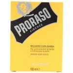 Baume pour la barbe - proraso - wood & spice - 100ml - sans parabène - mixte Baume pour la barbe - proraso - wood & spice - 100ml - sans parabène - mixte