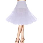 Bbonlinedress jupon femme style année 50 jupon rockabilly 4 tailles à choisir Bbonlinedress jupon femme style année 50 jupon rockabilly 4 tailles à choisir